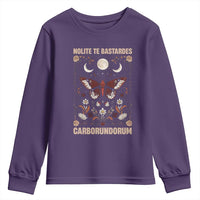 Subtle Feminist Youth Sweatshirt Women's Rights Dont Let The Bastards Grind You Down - Wonder Print Shop