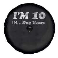 Funny 70th Birthday Gag Gift Spare Tire Cover Vintage I'm 10 In Dog Years Funny Turning 70 Year Old - Wonder Print Shop