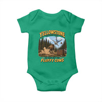 Yellowstone National Park Do Not Pet The Fluffy Cows Bison Baby Onesie