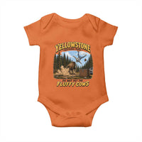 Yellowstone National Park Do Not Pet The Fluffy Cows Bison Baby Onesie