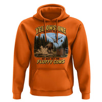 Yellowstone National Park Do Not Pet The Fluffy Cows Bison Hoodie
