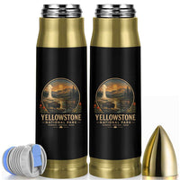 Vintage Yellowstone National Park Vintage Bison Geyser Bullet Tumbler Wyoming Montana Idaho Hiking Camping