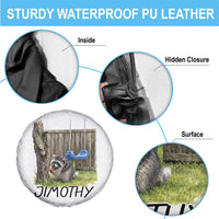 Jimothy Raccoon Spare Tire Cover Cute Seattle Trash Panda Viral Meme