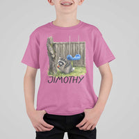 Jimothy Raccoon T Shirt For Kid Cute Seattle Trash Panda Viral Meme