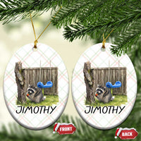Jimothy Raccoon Ceramic Ornament Cute Seattle Trash Panda Viral Meme
