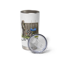 Jimothy Raccoon Tumbler Cup Cute Seattle Trash Panda Viral Meme