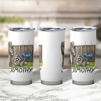 Jimothy Raccoon Tumbler Cup Cute Seattle Trash Panda Viral Meme