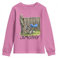 Jimothy Raccoon Youth Sweatshirt Cute Seattle Trash Panda Viral Meme