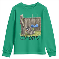 Jimothy Raccoon Youth Sweatshirt Cute Seattle Trash Panda Viral Meme