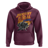 Vintage Jimothy Raccoon Hoodie Feral Legend Seattle WA Trash Panda Meme