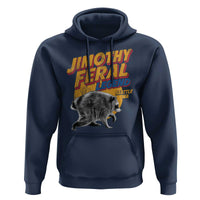 Vintage Jimothy Raccoon Hoodie Feral Legend Seattle WA Trash Panda Meme