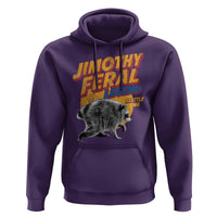 Vintage Jimothy Raccoon Hoodie Feral Legend Seattle WA Trash Panda Meme