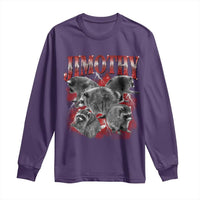 Jimothy Raccoon Long Sleeve Shirt Vintage 90s Bootleg Rap Style Funny Meme