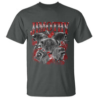 Jimothy Raccoon T Shirt Vintage 90s Bootleg Rap Style Funny Meme