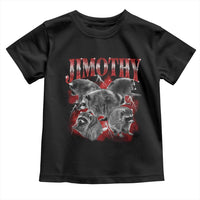 Jimothy Raccoon Toddler T Shirt Vintage 90s Bootleg Rap Style Funny Meme