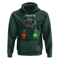 Jimothy Calling Phone Call Seattle Raccoon Hoodie