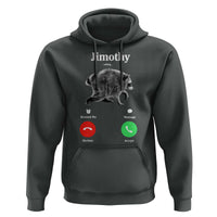 Jimothy Calling Phone Call Seattle Raccoon Hoodie
