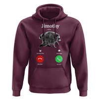 Jimothy Calling Phone Call Seattle Raccoon Hoodie