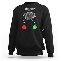 Jimothy Calling Phone Call Seattle Raccoon Sweatshirt