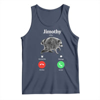 Jimothy Calling Phone Call Seattle Raccoon Tank Top