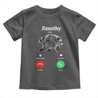 Jimothy Calling Phone Call Seattle Raccoon Toddler T Shirt
