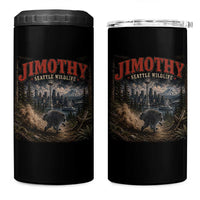 Vintage Jimothy Seattle Wildlife Raccoon Meme 4 in 1 Can Cooler Tumbler
