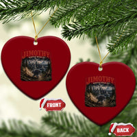 Vintage Jimothy Seattle Wildlife Raccoon Meme Ceramic Ornament
