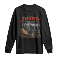 Vintage Jimothy Seattle Wildlife Raccoon Meme Long Sleeve Shirt
