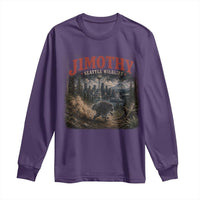 Vintage Jimothy Seattle Wildlife Raccoon Meme Long Sleeve Shirt