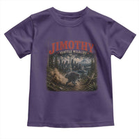 Vintage Jimothy Seattle Wildlife Raccoon Meme Toddler T Shirt