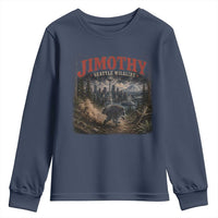Vintage Jimothy Seattle Wildlife Raccoon Meme Youth Sweatshirt
