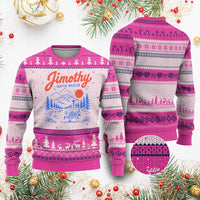 Jimothy Seattle Raccoon Ugly Christmas Sweater Vintage Graphic Viral Short Spine Trash Panda Wildlife