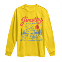 Jimothy Seattle Raccoon Long Sleeve Shirt Vintage Graphic Viral Short Spine Trash Panda Wildlife