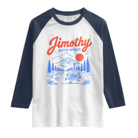 Jimothy Seattle Raccoon Raglan Shirt Vintage Graphic Viral Short Spine Trash Panda Wildlife