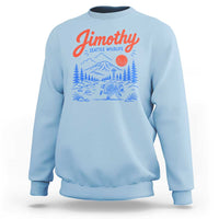 Jimothy Seattle Raccoon Sweatshirt Vintage Graphic Viral Short Spine Trash Panda Wildlife