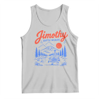 Jimothy Seattle Raccoon Tank Top Vintage Graphic Viral Short Spine Trash Panda Wildlife