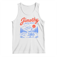 Jimothy Seattle Raccoon Tank Top Vintage Graphic Viral Short Spine Trash Panda Wildlife