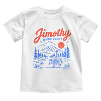 Jimothy Seattle Raccoon Toddler T Shirt Vintage Graphic Viral Short Spine Trash Panda Wildlife