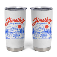 Jimothy Seattle Raccoon Tumbler Cup Vintage Graphic Viral Short Spine Trash Panda Wildlife