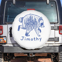 Jimothy Viral Raccoon Spare Tire Cover Funny Trash Panda Wildlife