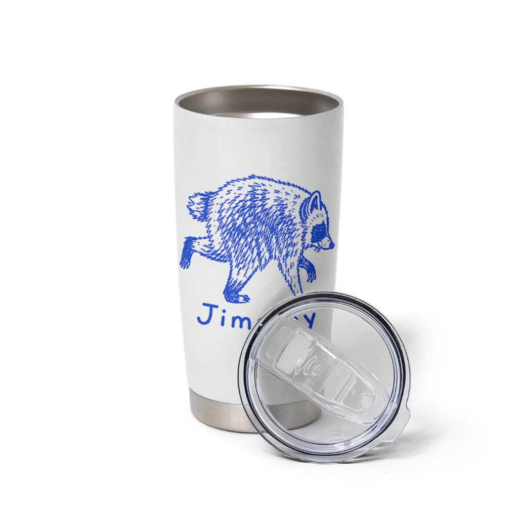 Jimothy Viral Raccoon Tumbler Cup Funny Trash Panda Wildlife
