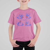Funny Jimothy Viral Raccoon T Shirt For Kid Cute Baby Trash Panda Strawberry