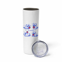 Funny Jimothy Viral Raccoon Skinny Tumbler Cute Baby Trash Panda Strawberry
