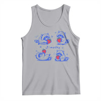 Funny Jimothy Viral Raccoon Tank Top Cute Baby Trash Panda Strawberry