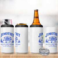 Jimothy Viral Raccoon From Seattle 4 in 1 Can Cooler Tumbler Funny Trash Panda Wildlife Seattle Feral Legend