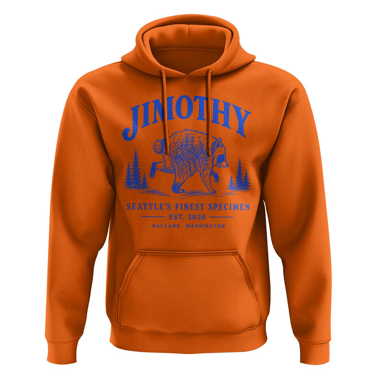Jimothy Viral Raccoon From Seattle Hoodie Funny Trash Panda Wildlife Seattle Feral Legend
