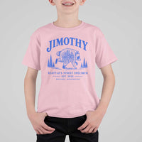Jimothy Viral Raccoon From Seattle T Shirt For Kid Funny Trash Panda Wildlife Seattle Feral Legend