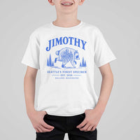Jimothy Viral Raccoon From Seattle T Shirt For Kid Funny Trash Panda Wildlife Seattle Feral Legend