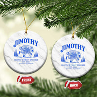 Jimothy Viral Raccoon From Seattle Ceramic Ornament Funny Trash Panda Wildlife Seattle Feral Legend