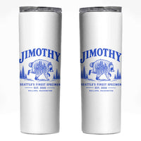Jimothy Viral Raccoon From Seattle Skinny Tumbler Funny Trash Panda Wildlife Seattle Feral Legend